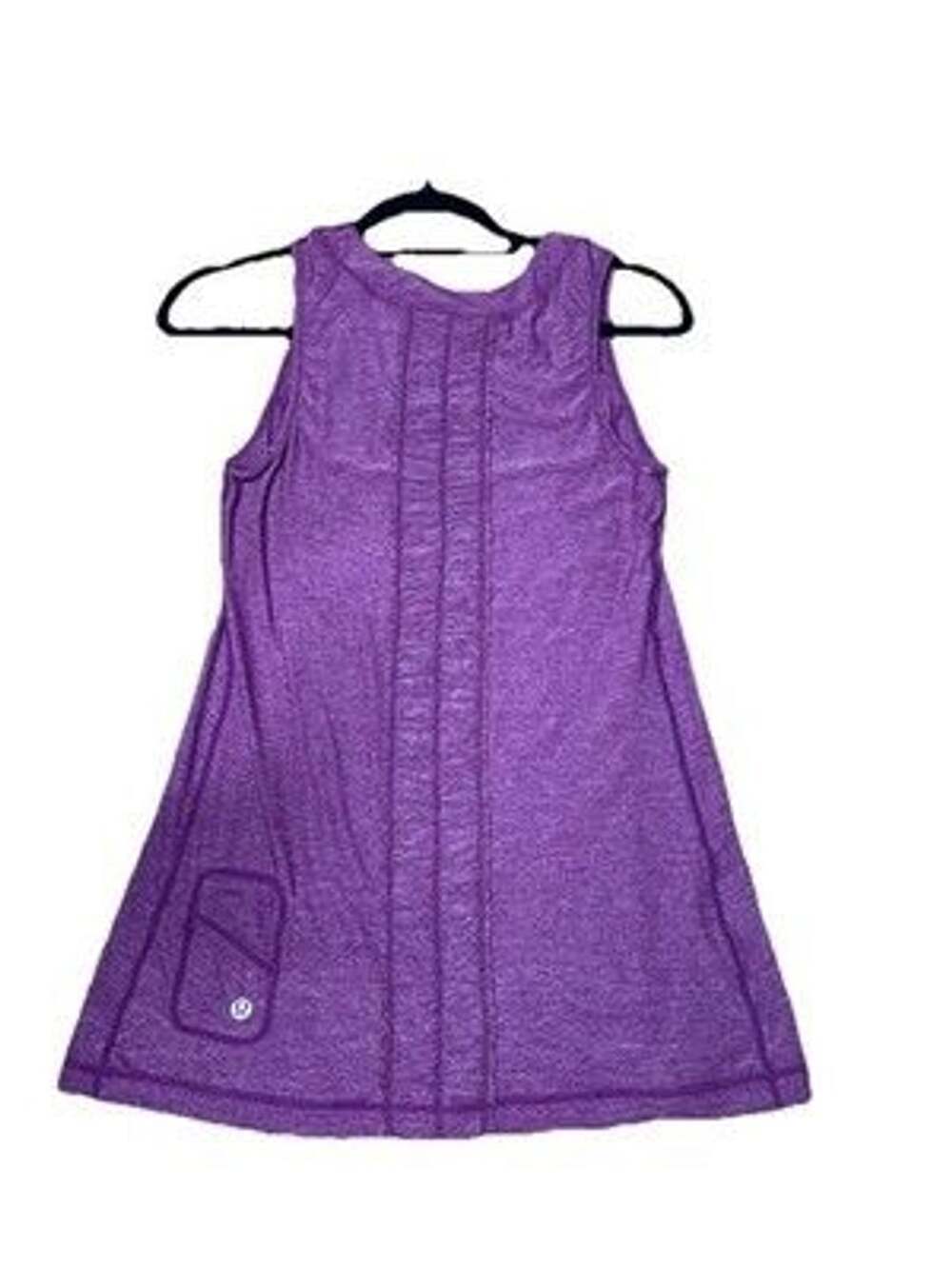 Lululemon Purple Tank Top with Ruffle Detail Size 8 Excellent Condition